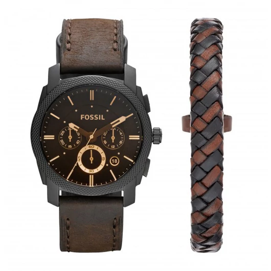 Fossil Machine férfi óra szett - FS5251SET