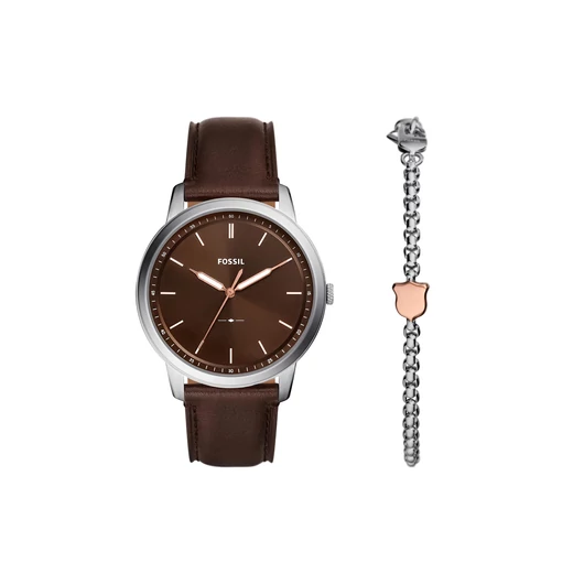 Fossil Minimalist férfi óra szett - FS6019SET