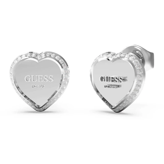 Guess szív fülbevaló - JUBE01427JWRHT/U