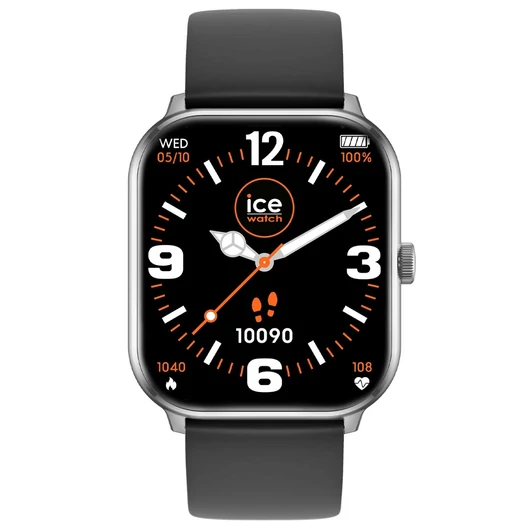 Ice-Watch Ice Smart One Silver Tone/Black Medium okosóra - 021411