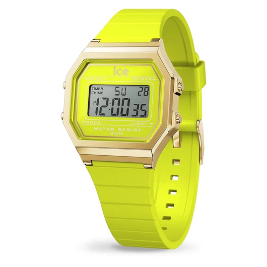 Ice-Watch Ice Digit Retro Sunny Lime Small óra - 022054