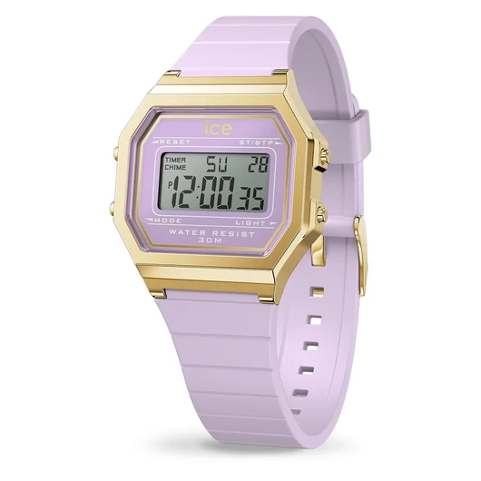 Ice-Watch Ice Digit Retro Lavender petal Small óra - 022061