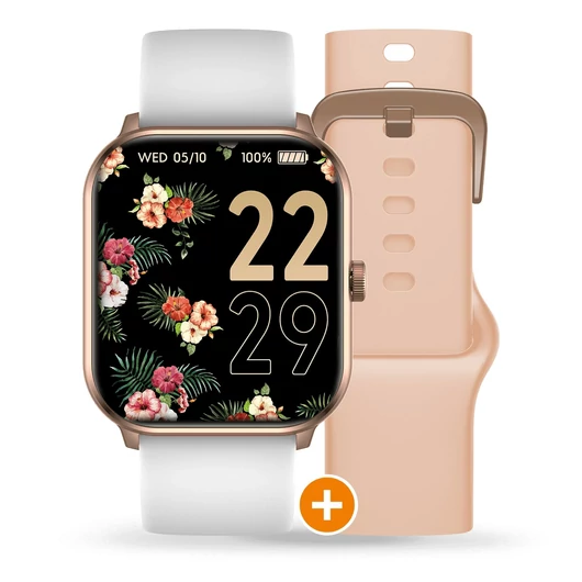 Ice-Watch Ice Smart One Rose-Gold Nude White Medium okosóra - 022251