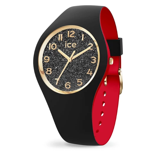 Ice-Watch Ice Loulou Black Glitter Chic Small óra - 022326