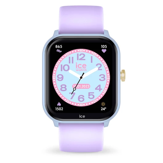 Ice-Watch Ice Smart Junior 2.0 Soft Blue Purple Small gyerek okosóra - 022800