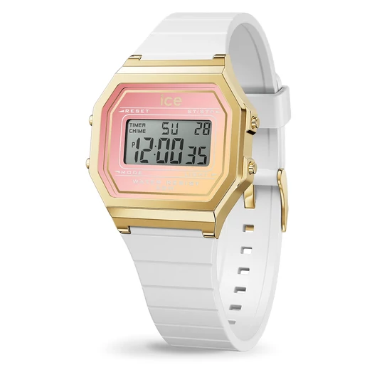 Ice-Watch Ice Digit Retro White Dreamscape Small óra - 022716