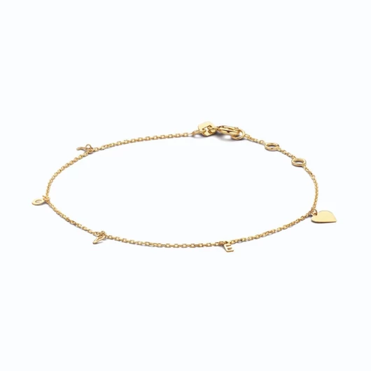 Jackie Gold L.O.V.E. arany karlánc - JKB20.030