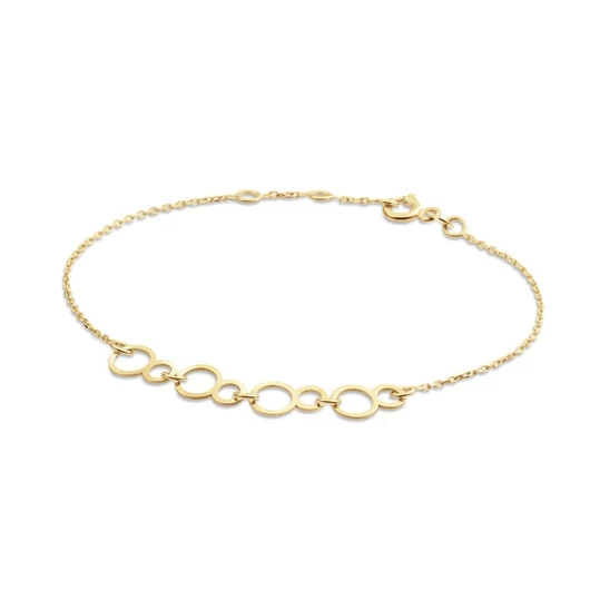 Jackie Gold körök arany karlánc - JKB24.464