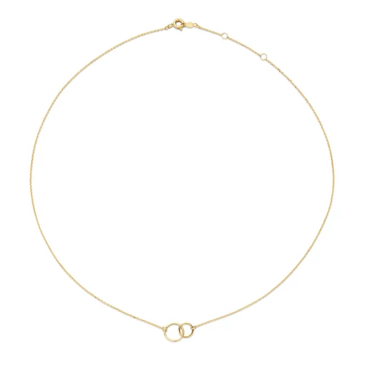 Jackie Gold dupla kör arany nyaklánc 45 cm - JKN20.048