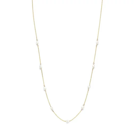 Jackie Gold Amalfi gyöngyszemei arany nyaklánc 60 cm - JKN22.204