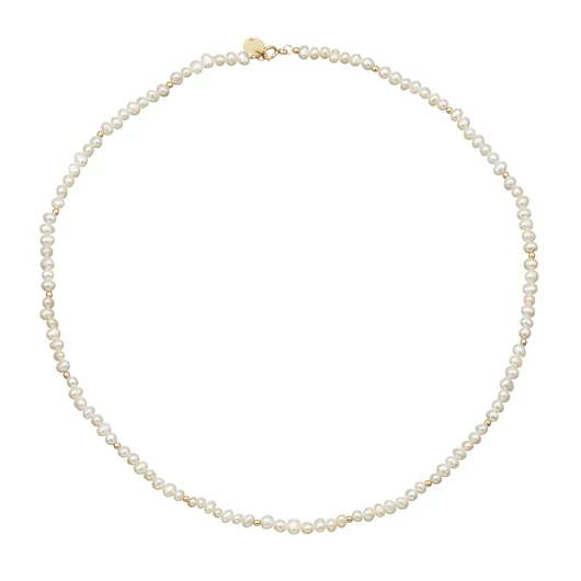 Jackie Gold gyöngy arany nyaklánc 42 cm - JKN24.408