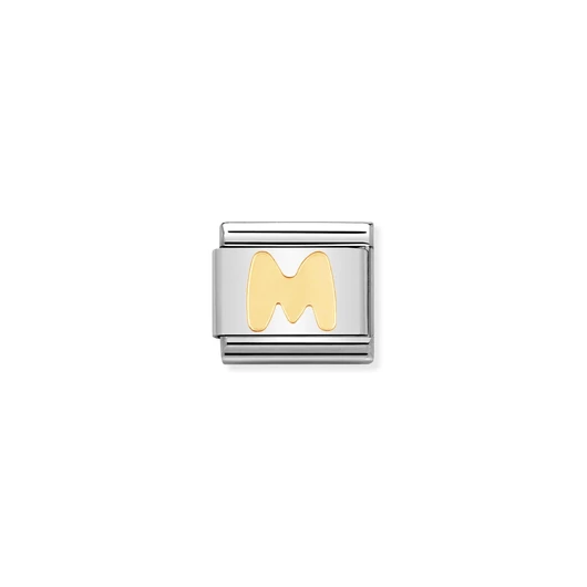 Nomination "M" charm - 030101-13