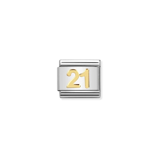 Nomination "21 szülinapi" charm - 030109-36