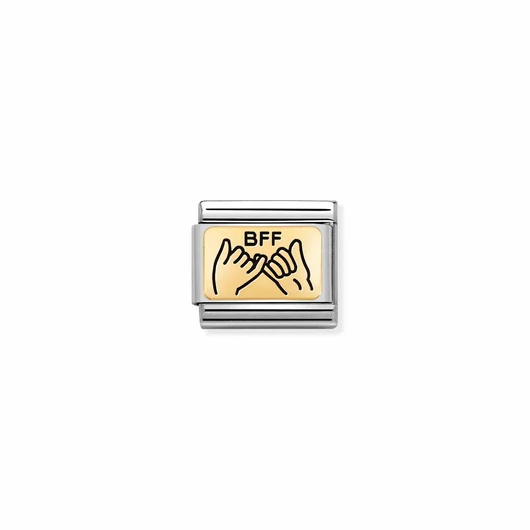 Nomination "Legjobb barátok" charm - 030166-04