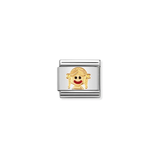 Nomination "Baby Girl" charm - 030209-37