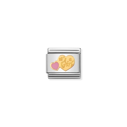 Nomination "It's a Girl" charm - 030242-39