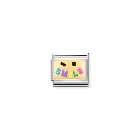Nomination "Smile" charm - 030284-56