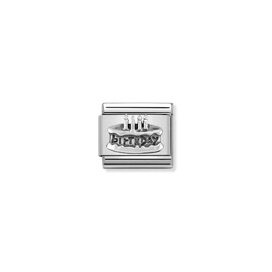 Nomination "Birthday torta" charm - 330101-20