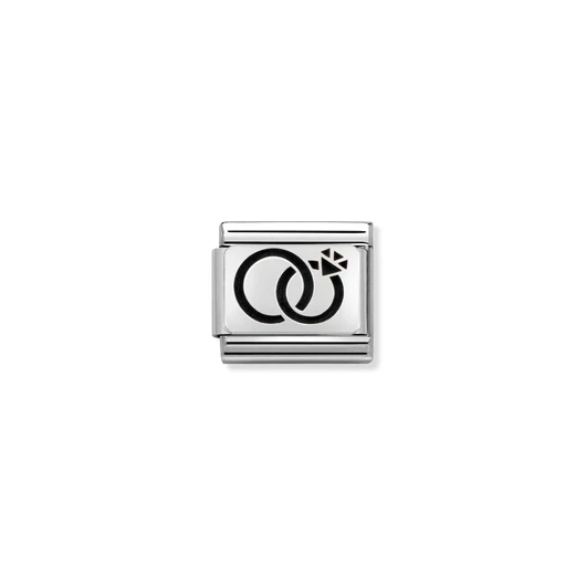 Nomination "Esküvői gyűrűk" charm - 330102-29