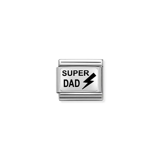 Nomination "Super Dad" charm - 330208-32