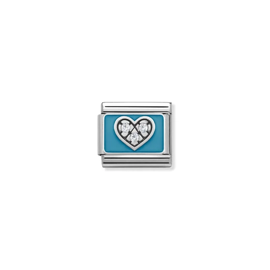 Nomination "Szív" charm - 330306-07