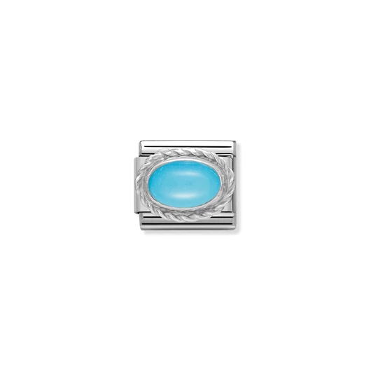 Nomination "Türkiz" charm - 330503-06