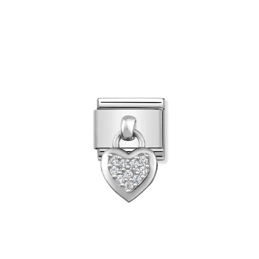 Nomination "Szív" charm - 331800-01