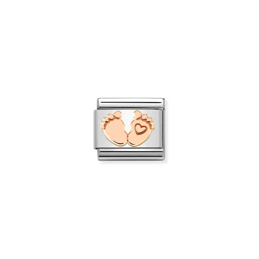 Nomination "Apró talpak" charm - 430104-32
