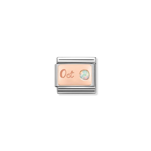 Nomination "Születéskő Október" charm - 430508-10