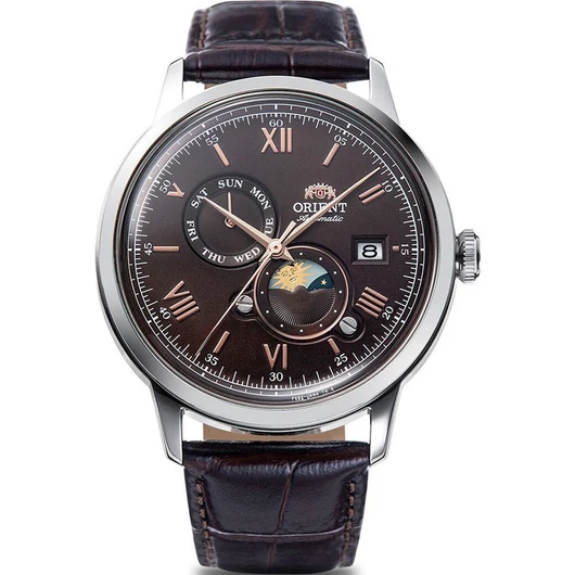 Orient Bambino Sun and Moon férfi óra - RAAK0804Y10B