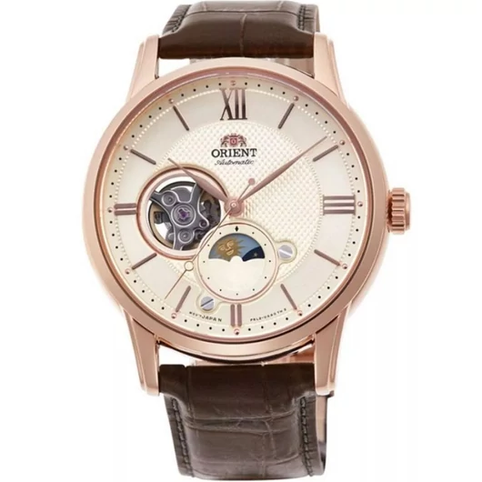 Orient Sun & Moon Open Heart férfi óra - RAAS0009S10B
