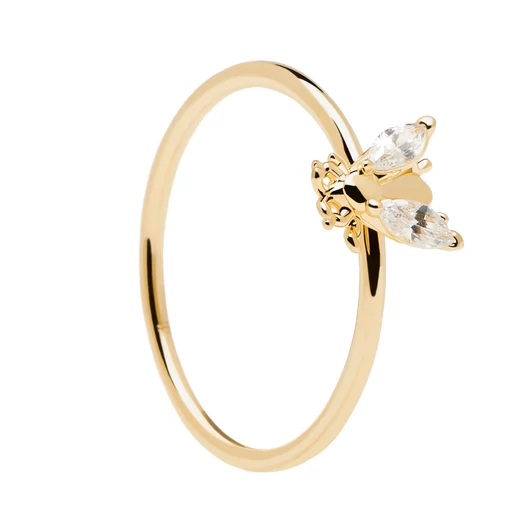 PD Paola Buzz Gold ezüst gyűrű 50-es méret - AN01-218-10