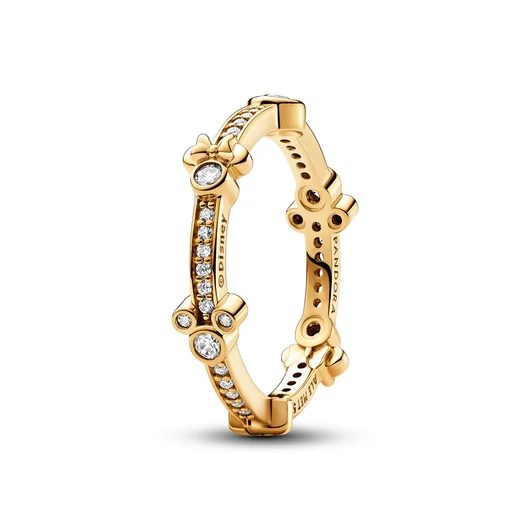 Pandora Disney Mickey és Minnie gyűrű 52-es méret - 162957C01-52