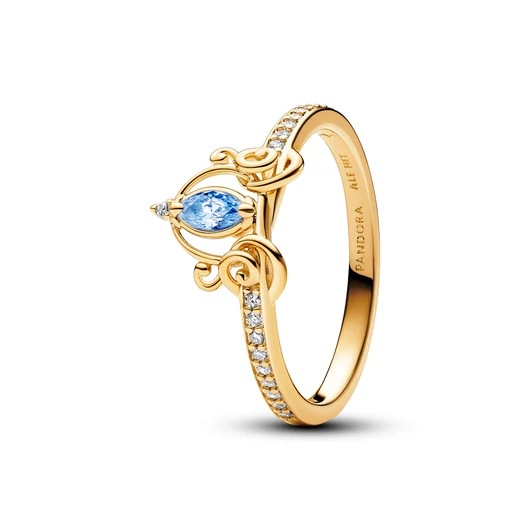 Pandora Disney Hamupipőke tökhintója gyűrű 50-es méret - 163059C01-50