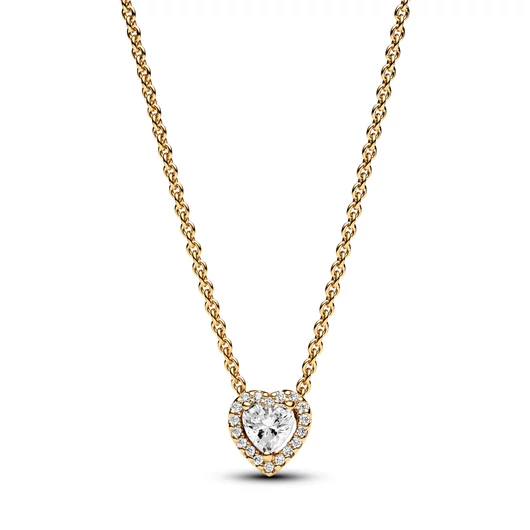 Pandora szikrázó szív nyaklánc 45 cm-es - 368425C01-45