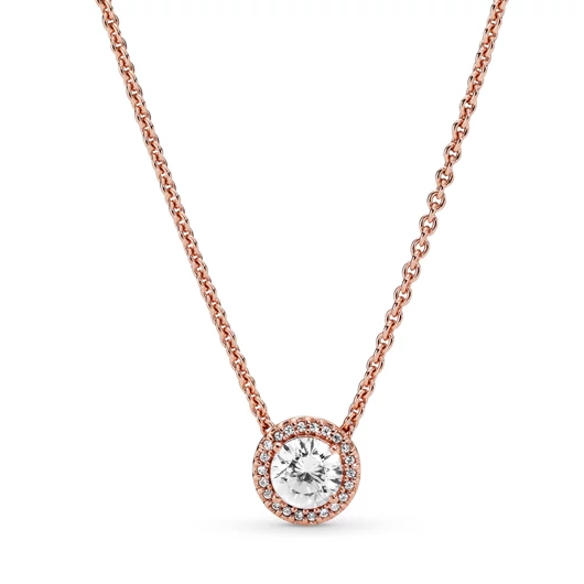 Pandora Klasszikus elegancia nyaklánc - 386240CZ-45