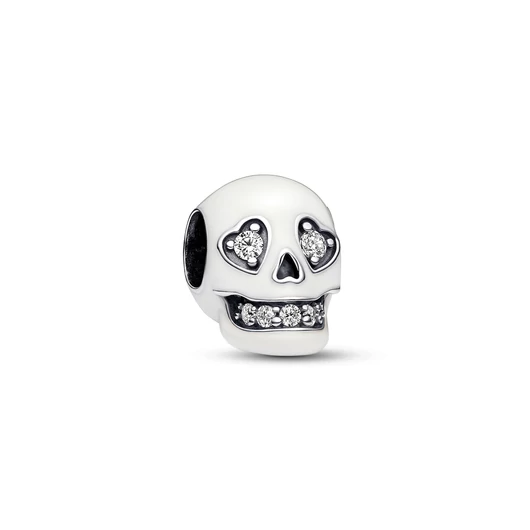 Pandora Halloweeni koponya charm - 792811C01