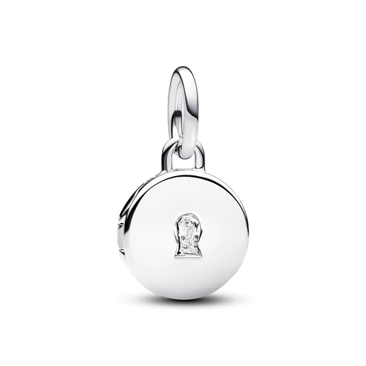 Pandora nyitható és gravírozható szerelem lakat függő charm - 793066C01