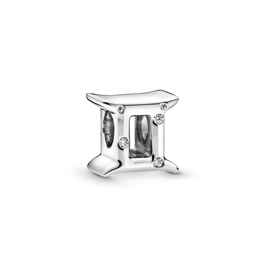 Pandora szikrázó Ikrek csillagjegy charm - 798428C01