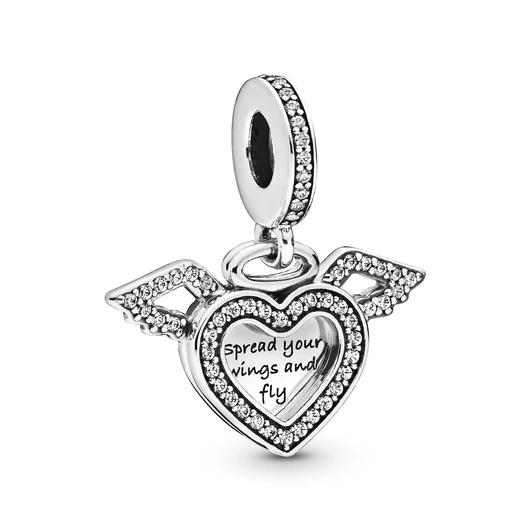 Pandora Angyaliszív függő charm - 798485C01