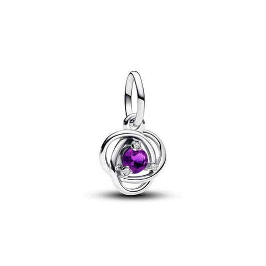 Pandora lila örökkévalóság köre függő charm - 793125C02