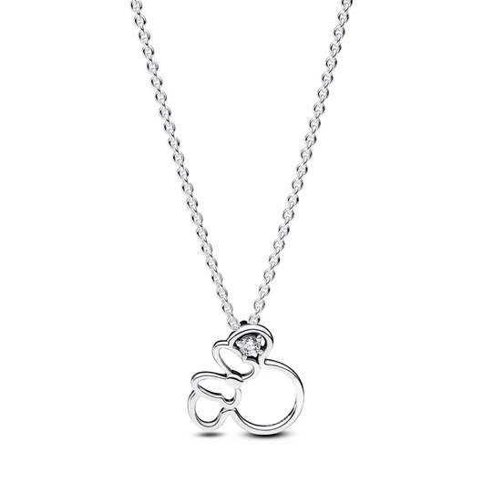 Pandora Disney Minnie egér sziluett nyaklánc- 393187C01-45