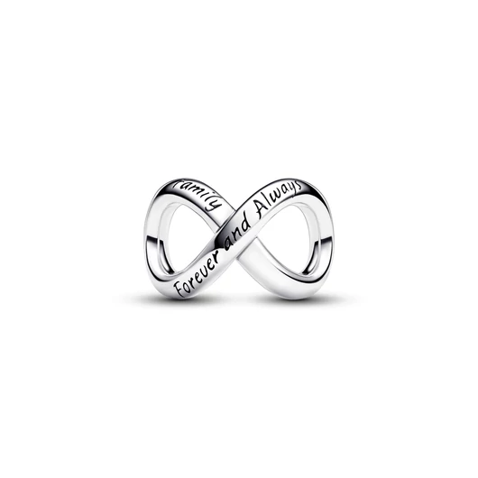 Pandora végtelenség szimbólum charm- 793243C00