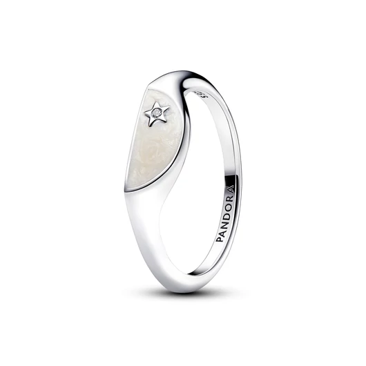 Pandora ME felezett pecsétgyűrű 50-es méret - 193325C01-50
