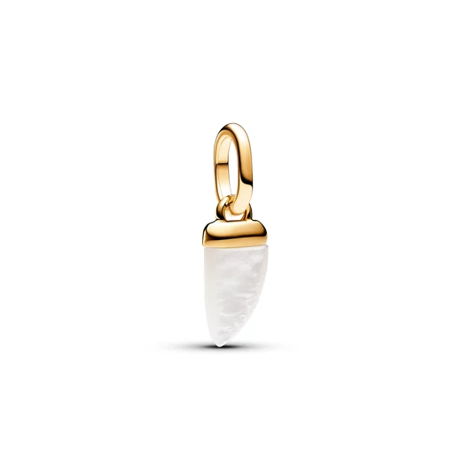 Pandora Me 14k aranyozott cápa fog mini függő charm - 763373C01