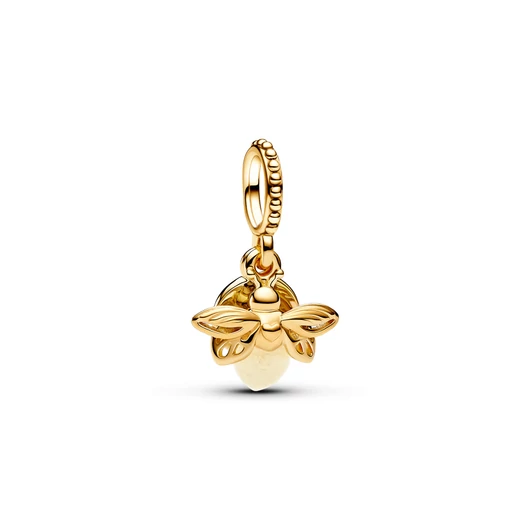 Pandora 14k aranyozott Szentjánosbogár függő charm - 769352C01
