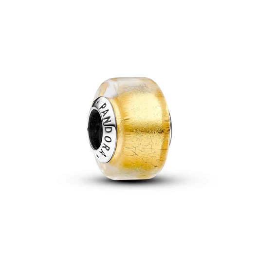 Pandora arany mini muránói üveg charm - 793353C00