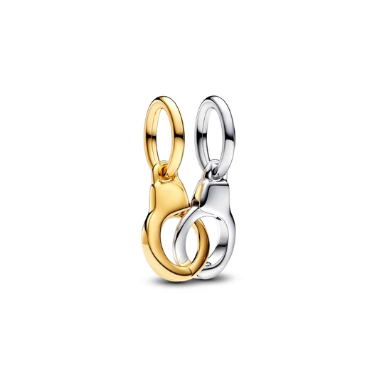 Pandora 14k aranyozott nyitható és szétválasztható bilincsek függő charm - 763435C00