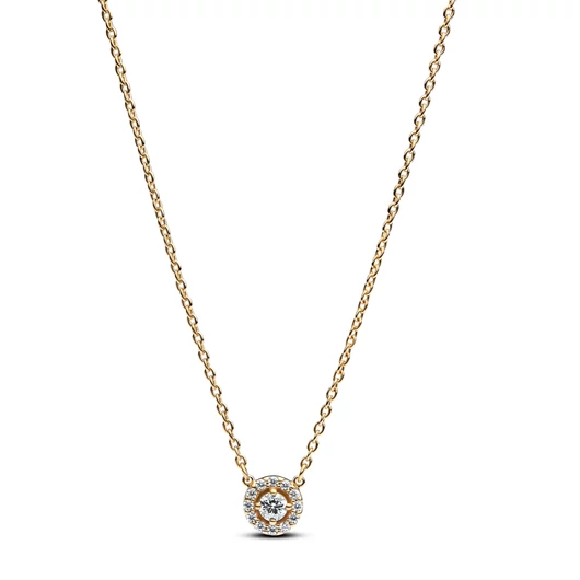Pandora 14k aranyozott pavé kör nyaklánc - 363548C01-45