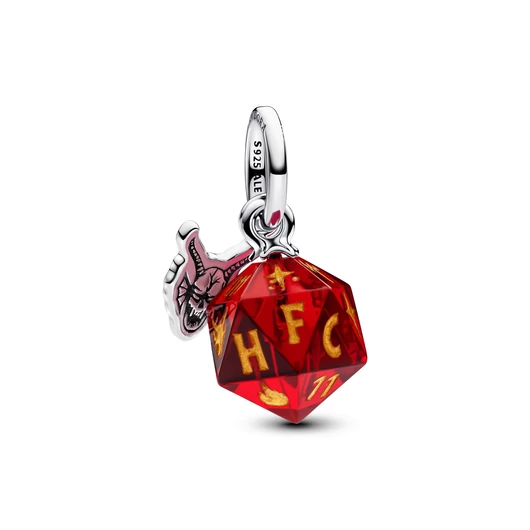 Pandora Stranger Things Hellfire Club dobókocka függő charm - 793564C01